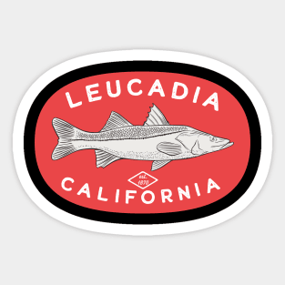 Leucadia Encinitas California Sticker